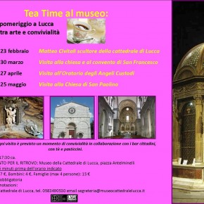 Lucca domenica 27 aprile Tea Time al Museo Visita all'Oratorio degli Angeli Custodi