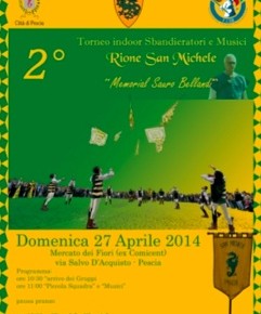 Rione S.Michele domenica 27 aprile : 2° Torneo indoor memorial "Sauro Bellandi"