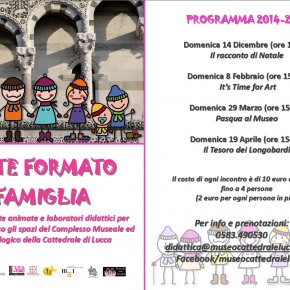 Lucca : Attività culturali 2014-2015 - ARTE FORMATO FAMIGLIA