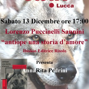 Sabato 13 dicembre - Presentazione a Lucca dei libri dello scrittore pesciatino  Lorenzo Puccinelli Sannini