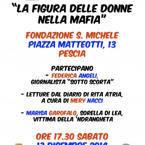 Associazione Cultura Legale - Conferenza "La figura della donna nella mafia"