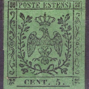 L’angolo del filatelico   ( n°8) - I francobolli degli antichi stati italiani :  Ducato di Modena
