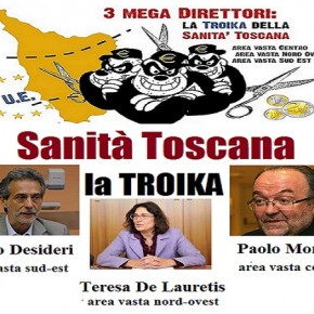 Comitato Gavinana : "Dal primo luglio scatta la controriforma della sanità Toscana del Monarca Rossi"