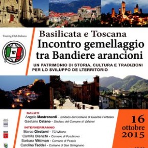 Accordo Toscana e Basilicata tra i Comuni Bandiera Arancione