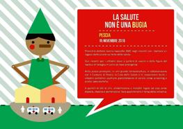 Pescia Piazza Mazzini domenica 15 novembre : "La salute non è una bugia"