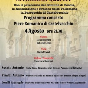 Pieve Romanica di Castelvecchio 4 agosto - Valleriana in musica