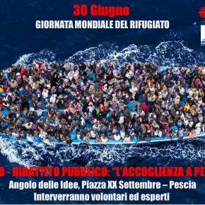 Pescia venerdì 30 giugno - Accoglienza richiedenti asilo a Pescia: dibattito pubblico