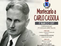 Montecarlo 15 settembre : Inizio delle Celebrazioni per il Centenario della nascita di Carlo Cassola