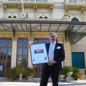 PREMIO INTERNAZIONALE PER IL GRAND HOTEL ROYAL   Nuovo premio internazionale per l’eccellenza  nell’ospitalità