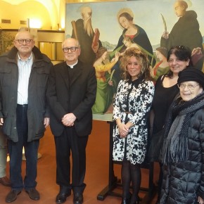 Banca di Pescia e Cascina ha contribuito a finanziare la realizzazione di una copia del quadro Madonna col Bambino