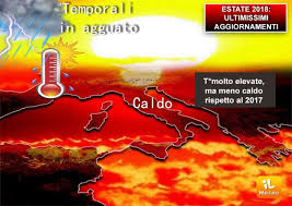 La mobilitazione del comune di Pescia per fronteggiare il caldo estivo  Il sindaco Oreste Giurlani invia un messaggio ai cittadini “Seguite 10 regole d’oro per affrontare le alte temperature”.