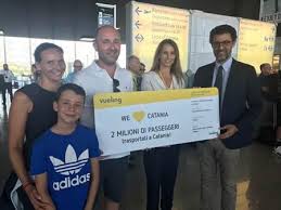 E’ toscano il 2 milionesimo passeggero trasportato a Catania da Vueling e vince due biglietti omaggio per viaggiare ancora con la compagnia!