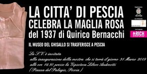Pescia Palagio. Mostra su Quirico Bernacchi, "Maglia Rosa" al Giro d'Italia 1937
