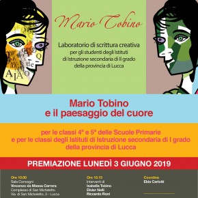 Lucca lunedì 3 giugno. Premiazione "Premio Mario Tobino" - XIII edizione