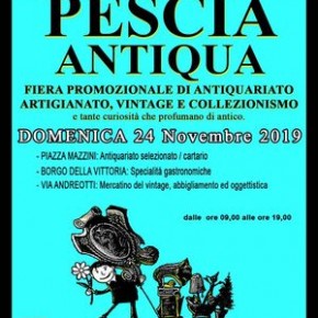 Domenica 24 novembre 2019. Pescia Antiqua