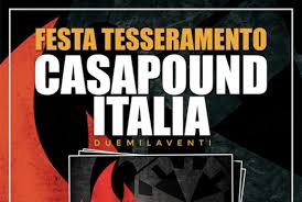 CasaPound, al via questo sabato in tutta Italia le "feste del tesseramento". In Valdinievole appuntamenti a Pescia e Monsummano