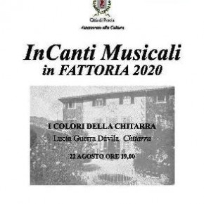 Fattoria di Pietrabuona sabato 22 agosto ''InCanti Musicali 2020''.
