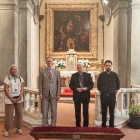 IL DIRETTORE DEGLI UFFIZI EIKE SCHMIDT IN VISITA A PESCIA