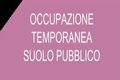 Occupazione temporanea suolo pubblico per le attività di somministrazione all'aperto a fronte della pandemia Covid