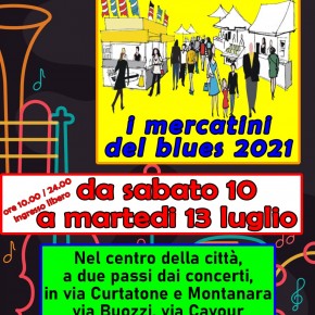 TORNA IL MERCATINO DEL BLUES NELLE STRADE DEL CENTRO DI PISTOIA