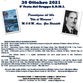 Il 30 ottobre 2021, a Pescia verrà presentato il libro “Vita di Marinaio” dell’Ammiraglio Gino Birindelli.