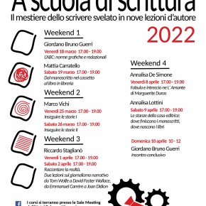 Hotel Palace Viareggio GLI INCONTRI DELLA SCUOLA DI SCRITTURA DELL’OFFICINA DEL PREMIO  (tre giorni conclusivi, da venerdì 8 a domenica 10) Laboratorio di scrittura nei luoghi del Premio Viareggio con Annalisa De Simone, Annalisa Lottini e Giordano Bruno Guerri.