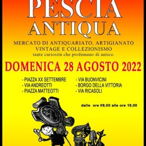 Domenica 28 agosto 2022 PesciaAntiqua