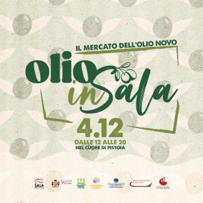 'Olio in Sala': il 4 dicembre la prima edizione a Pistoia, tra degustazioni e acquisti