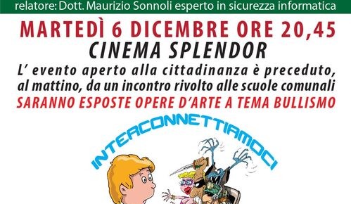 Cinema Splendor martedì 6 dicembre