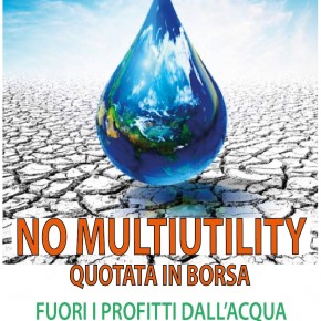 Pistoia Circolo Garibaldi giovedì 15 dicembre.  Incontro dell'associazione acqua bene comune pistoia Valdinievole sulla Multiutility Toscana.