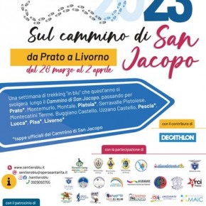 Sentiero Blu Sul cammino di San Jacopo dal 28 marzo al 2 aprile 2023
