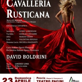 Teatro Pacini, domenica 23 aprile ore 16 ''Cavalleria Rusticana''