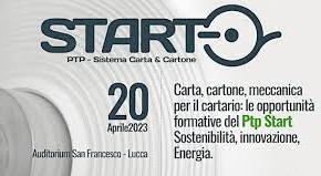 Carta, cartone, meccanica per il cartario: le opportunità formative del Ptp Start in un convegno il 20 aprile