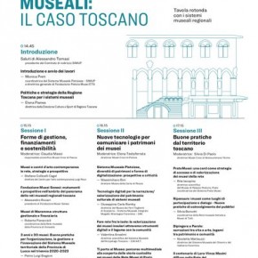 Pistoia 28 marzo  auditorium dell'Antico Palazzo dei Vescovi. Tavola rotonda '' Buone pratiche di reti e sistemi museali: il caso toscano''.