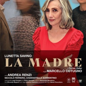 Pescia Teatro Pacini sabato 6 aprile. ''LA MADRE'' con Lunetta Savino