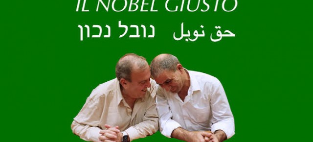 RAMI ELHANAN E BASSAM ARAMIN IN ITALIA: DAL DOLORE ALLA PACE, PARTE LA CANDIDATURA AL NOBEL. RAMI ELHANAN E BASSAM ARAMIN IN ITALIA: DAL DOLORE ALLA PACE, PARTE LA CANDIDATURA AL NOBEL.