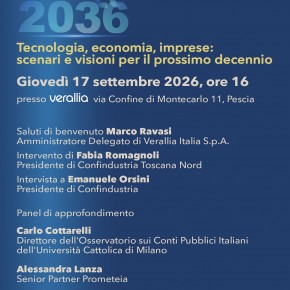 Le sfide dei prossimi 10 anni all’Assemblea pubblica di Confindustria Toscana Nord