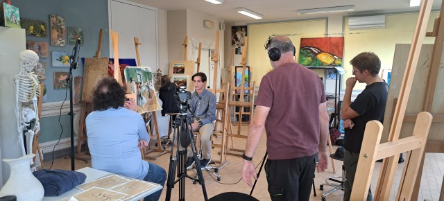 La RAI al Liceo Artistico Berlinghieri La RAI al Liceo Artistico Berlinghieri